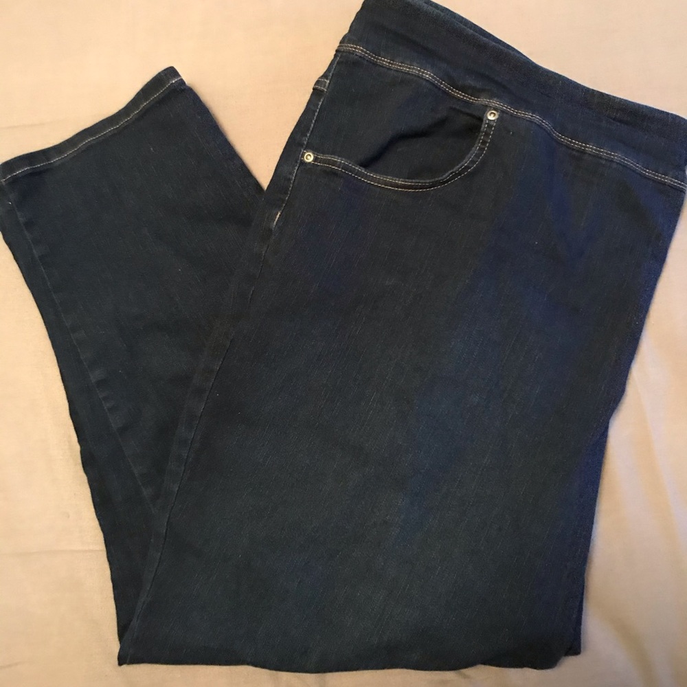 Terra and Sky Elasticated Boot Cut Jeans 24/26 3x